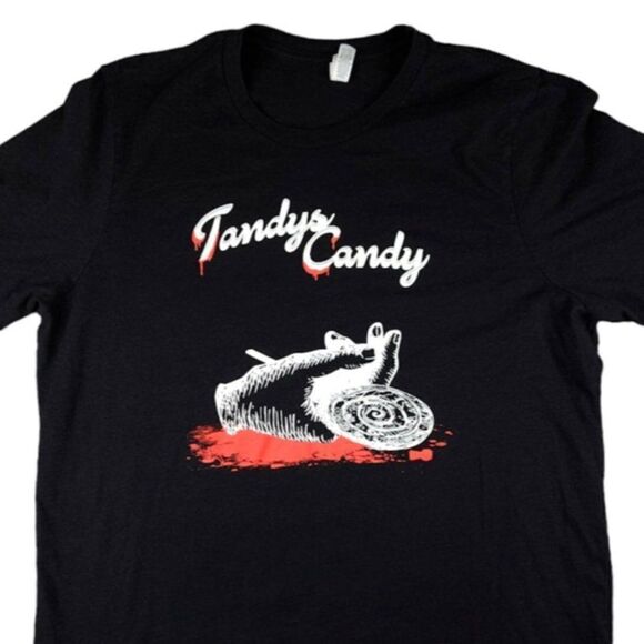 Tandys Candy Horror T Shirt Mens Size XL Basement Escape Room Experience - Picture 1 of 7